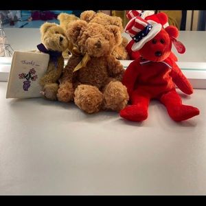 Lot of 3 stuffed animals